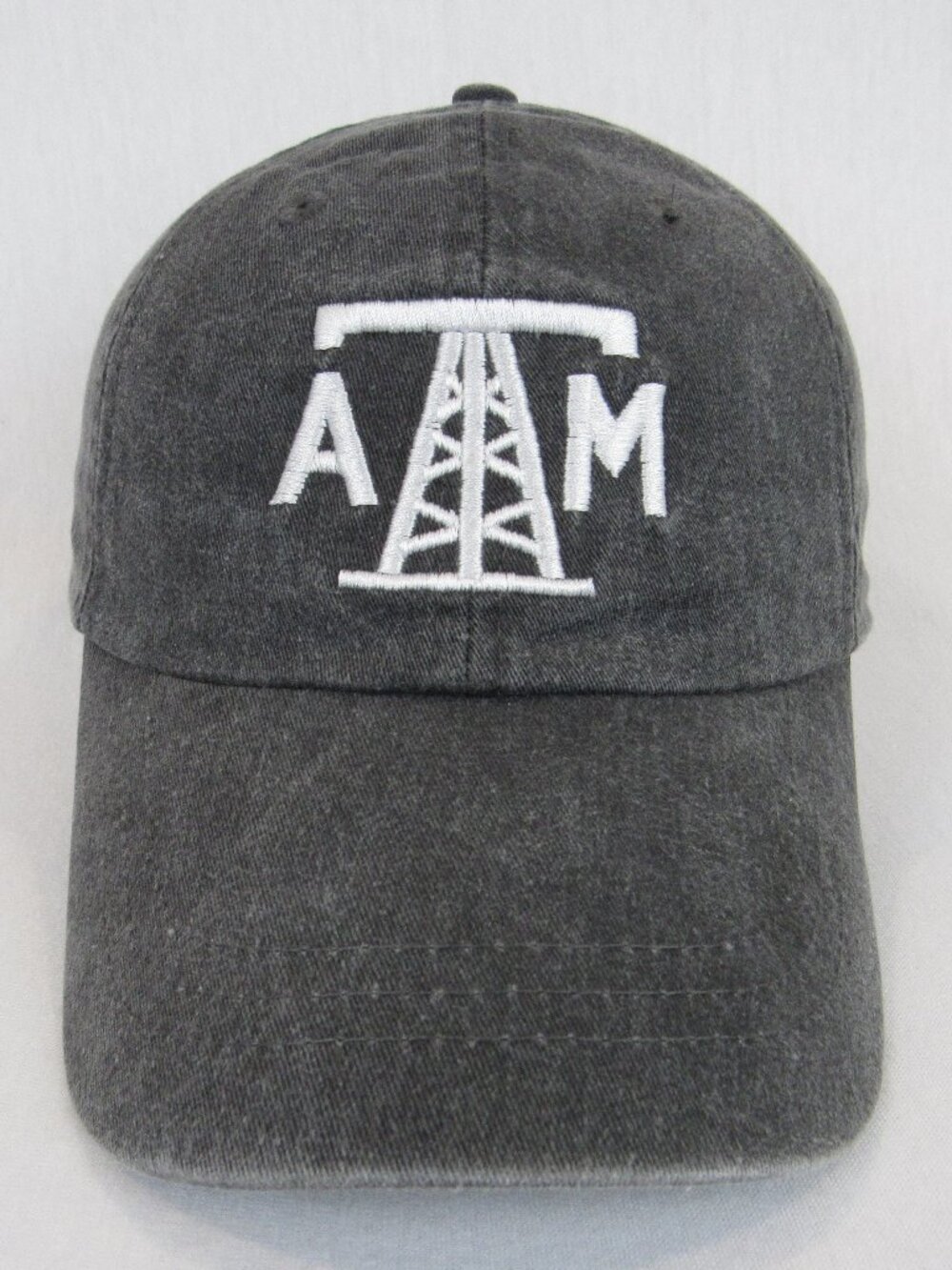 Adams Grey TX A&M/Oilers Crossover Cap Men's Adjustable Embroidered University